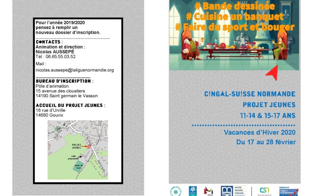 Vacances février 2020 : Projet jeunes à Gouvix