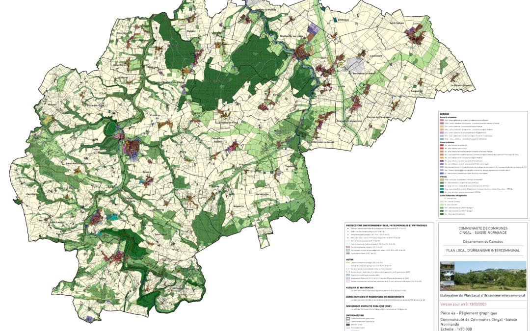 Le Plan Local d’Urbanisme intercommunal a été arrêté