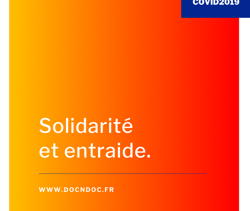 Solidarité COVID19: la communauté de communes et la société Docndoc aux côtés des professionnels de santé