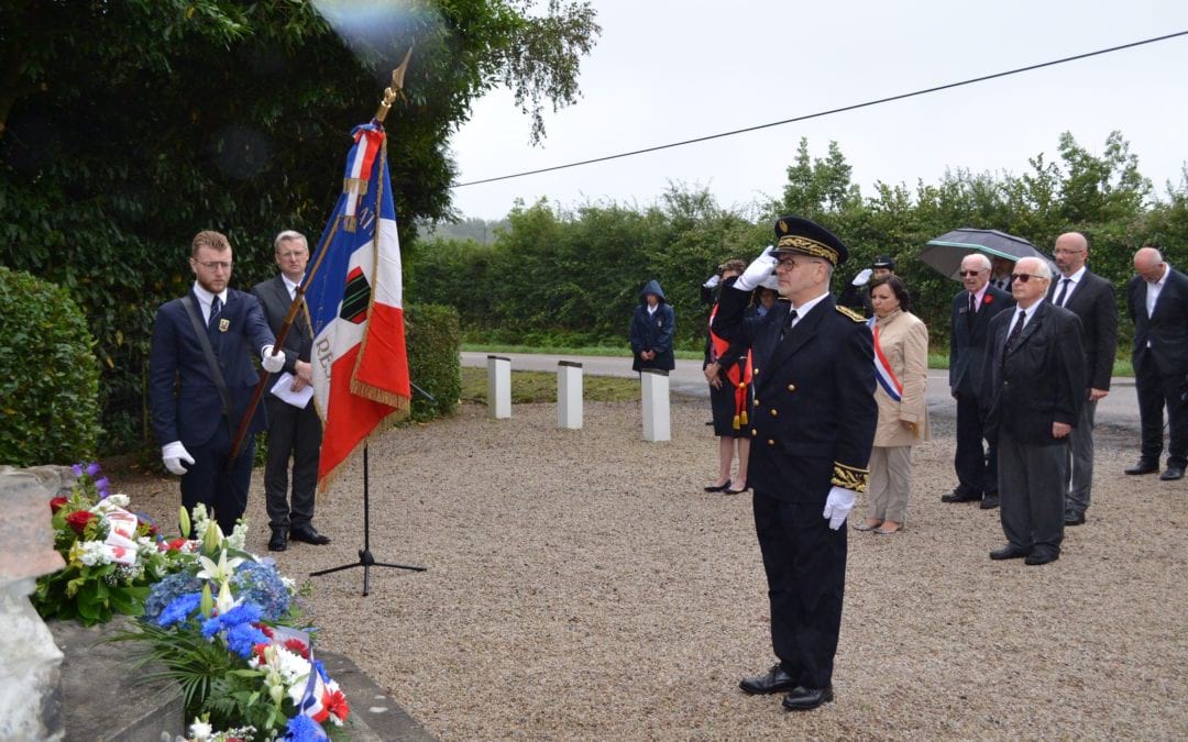 Retour sur la cérémonie du 5 juillet au Monument de Saint-Clair à Donnay