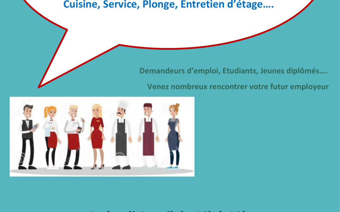 Job dating le 4 avril à Thury-Harcourt-le-Hom