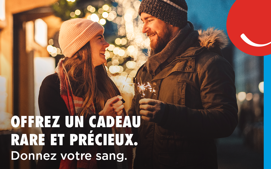 A l’approche des fêtes de fin d’année, pensez au don de sang !