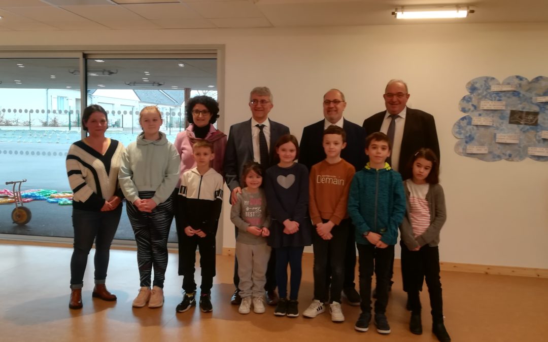 Inauguration du Groupe scolaire des Rouges Terres de Saint-Rémy-sur-Orne