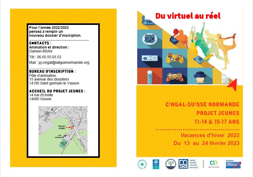 Projet Jeunes du Cingal – Vacances d’hiver 2023