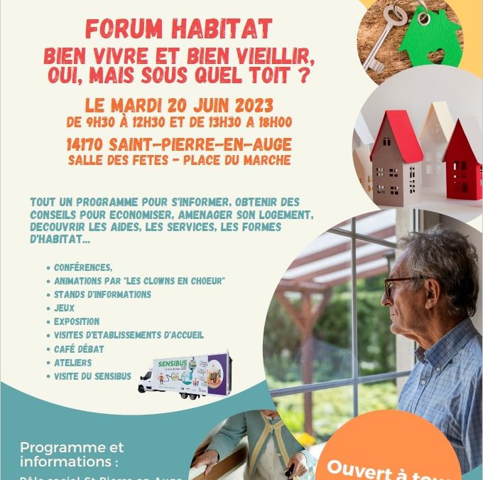 Forum Habitat : “Bien vivre et bien vieillir, oui, mais sous quel toit ?”