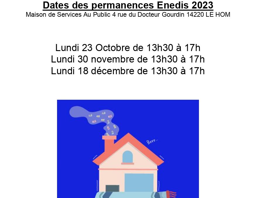 Permanence Help Rénov à la Maison de services à Thury-Harcourt-le-Hom
