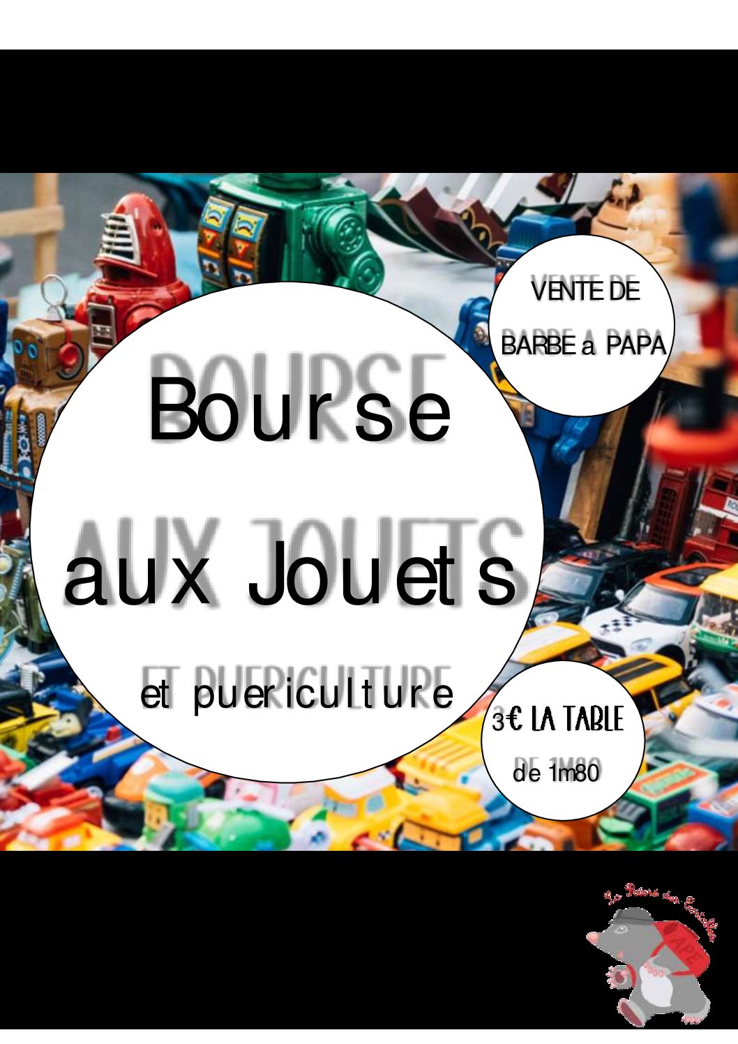 Bourse aux jouets le 26 novembre à Saint-Rémy