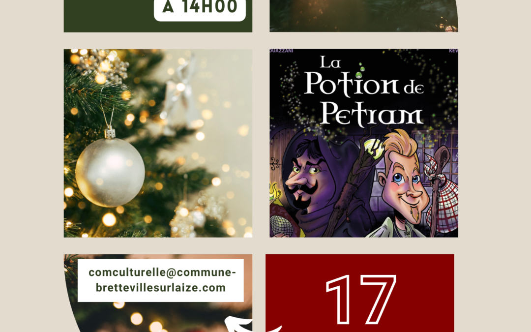 Spectacle de Noël le dimanche 17 décembre 2023 à 14h à Bretteville-sur-Laize