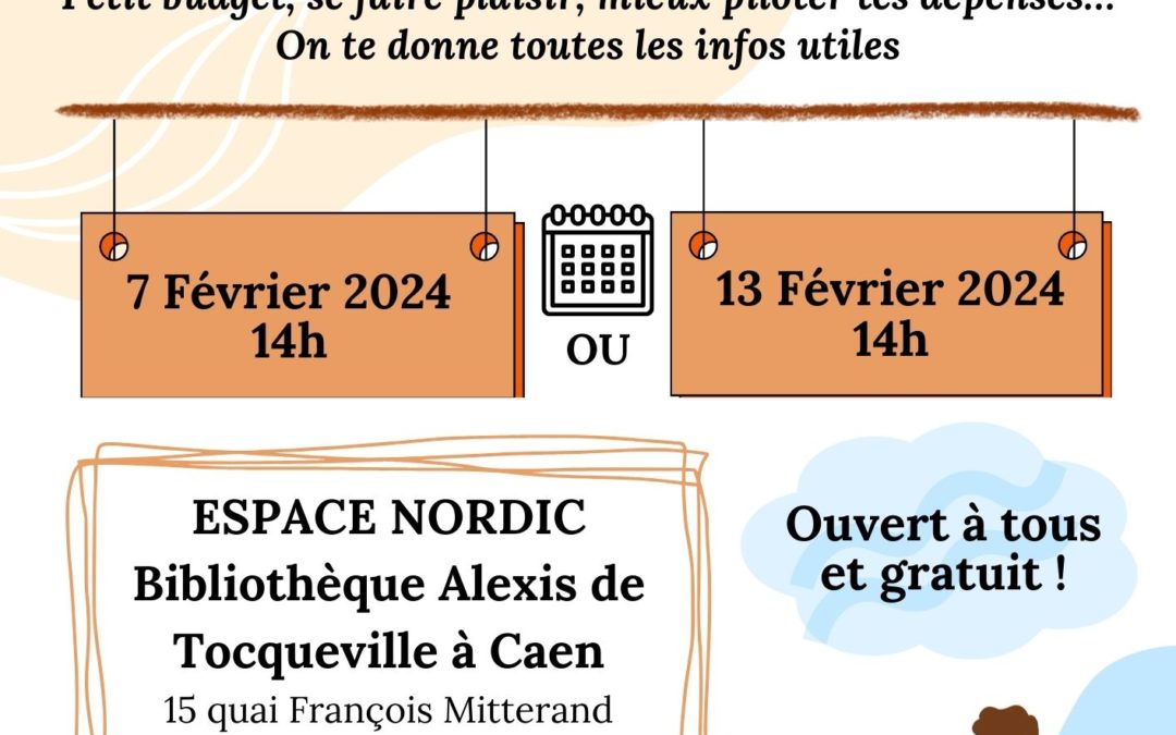 L’UDAF organise des points conseil budget à destination des étudiants le 07 et 13 février