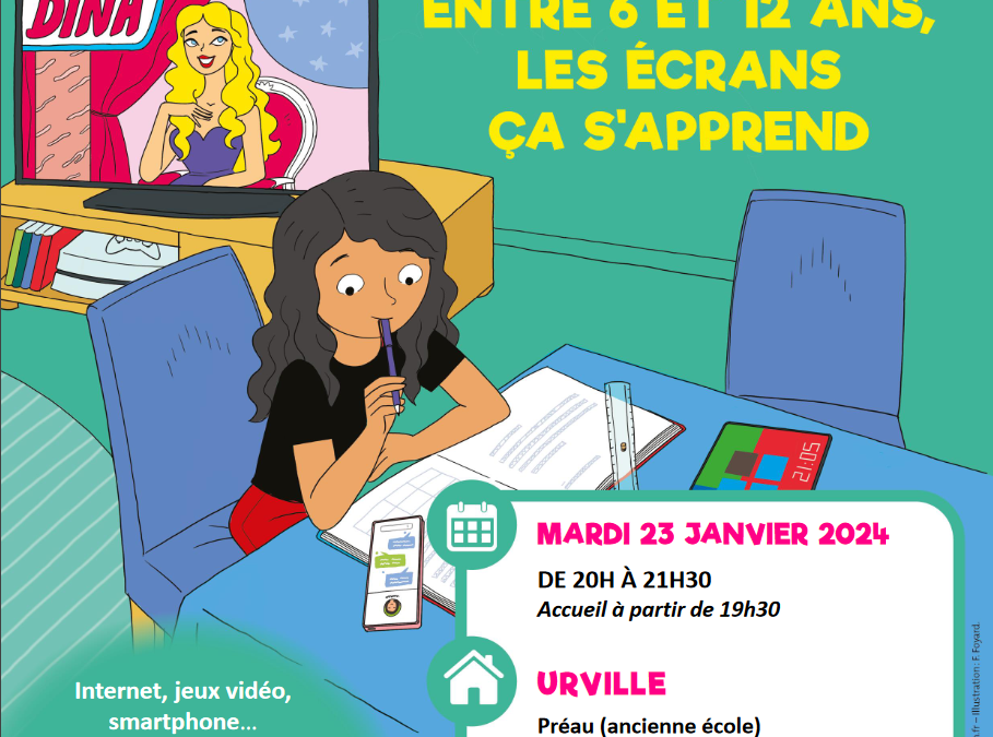 Soirée sensibilisation au numérique par l’association Familles Rurales d’Urville
