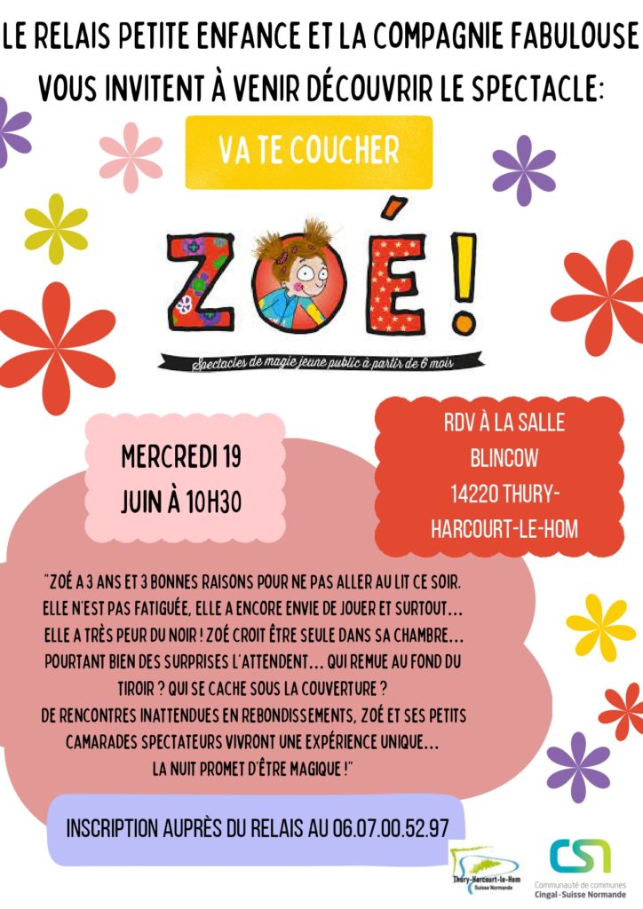 Programme de mai et juin du RPE les Bout’Zans (Thury-Harcourt-le-Hom)