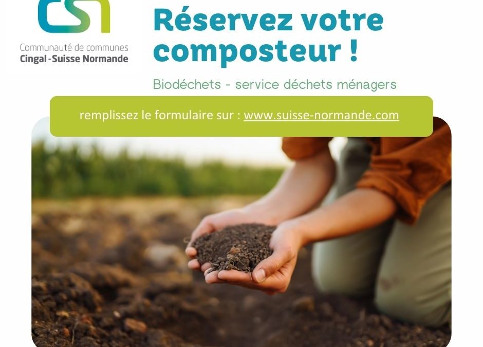 Réservez votre composteur !