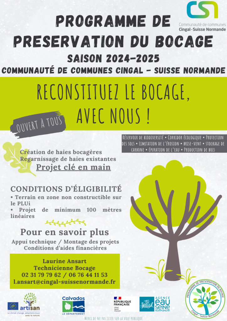 Programme de plantation sur le territoire