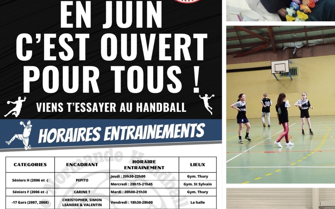Évènements sportifs au sein des gymnases