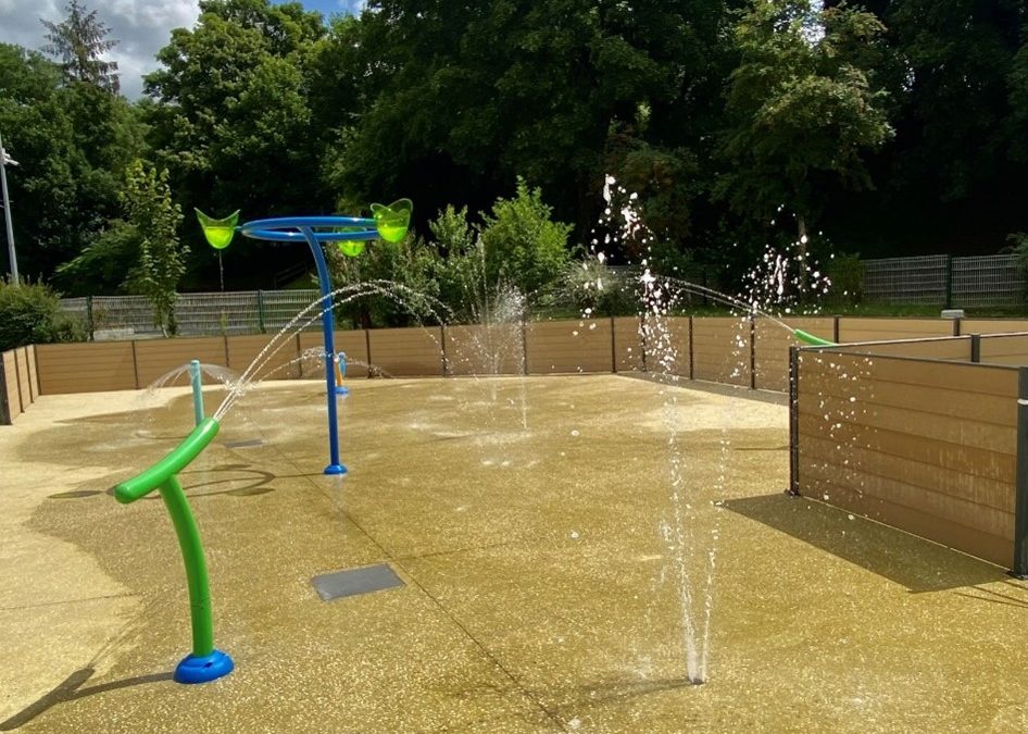 Aquasud : présentation des jeux d’eau extérieurs appelés « Splash Pad »