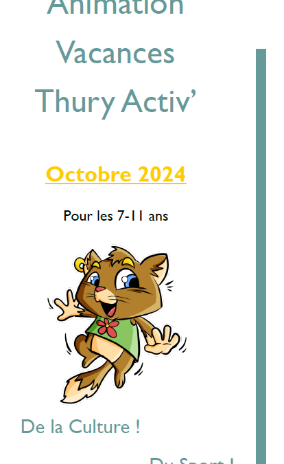 Centre de Loisirs Thury-Harcourt-le-Hom : programme des prochaines vacances
