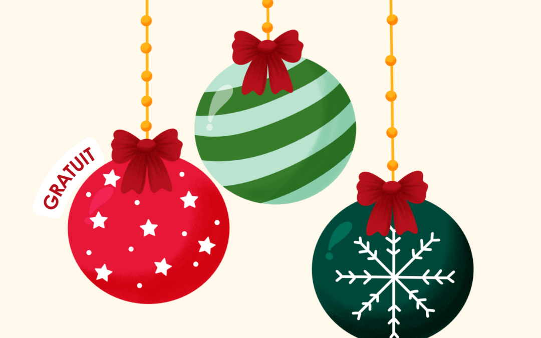 Atelier création de boules de Noël à sequins : mercredi 27 novembre à 14h, 15h et 16h