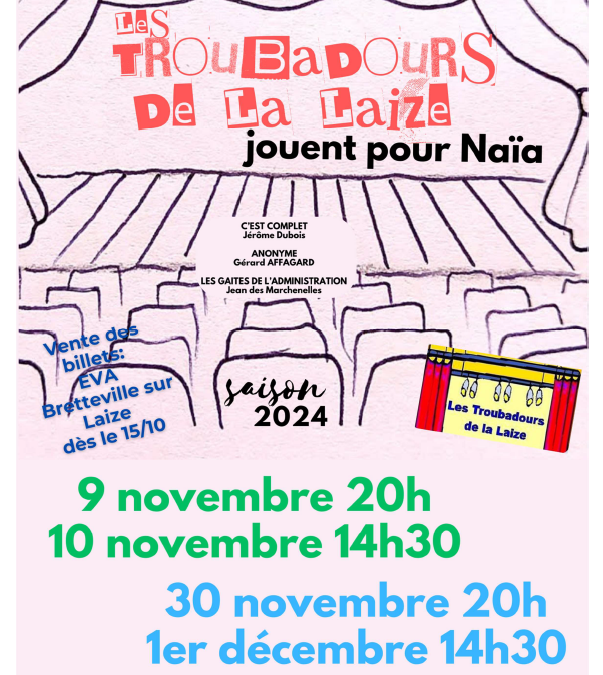 Troupe de Théâtre “Les Troubadours de la Laize”