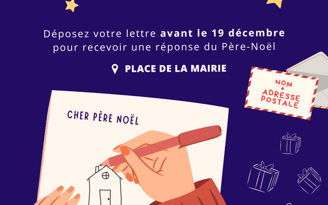 La boîte aux lettres du Père-Noël attend votre courrier