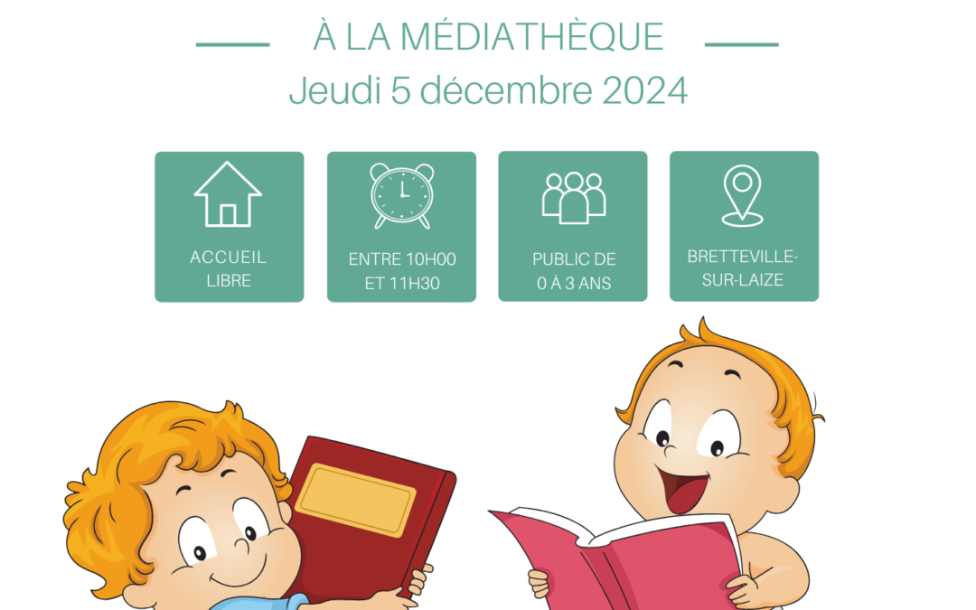 Matinée des P’tits Loups – Jeudi 5 décembre de 10h00 à 11h30