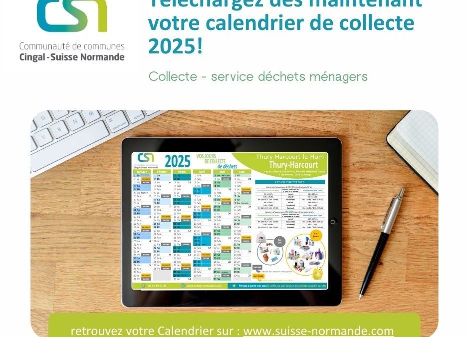 Information collecte des déchets ménagers 2025