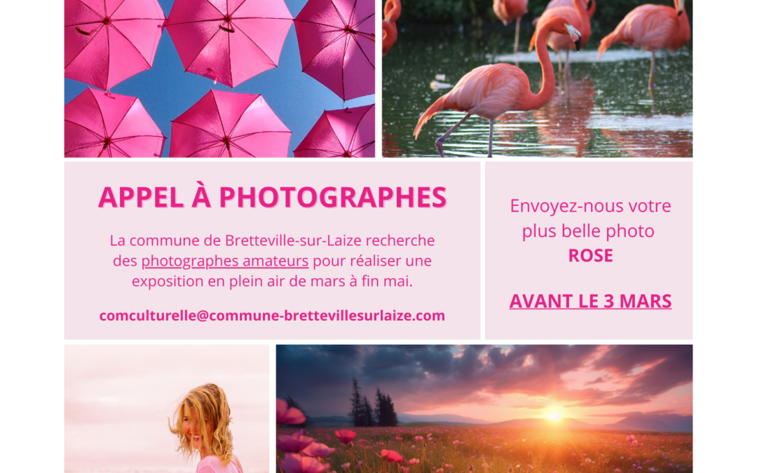 Appel à photographes amateurs pour une exposition extérieure à Bretteville-sur-Laize