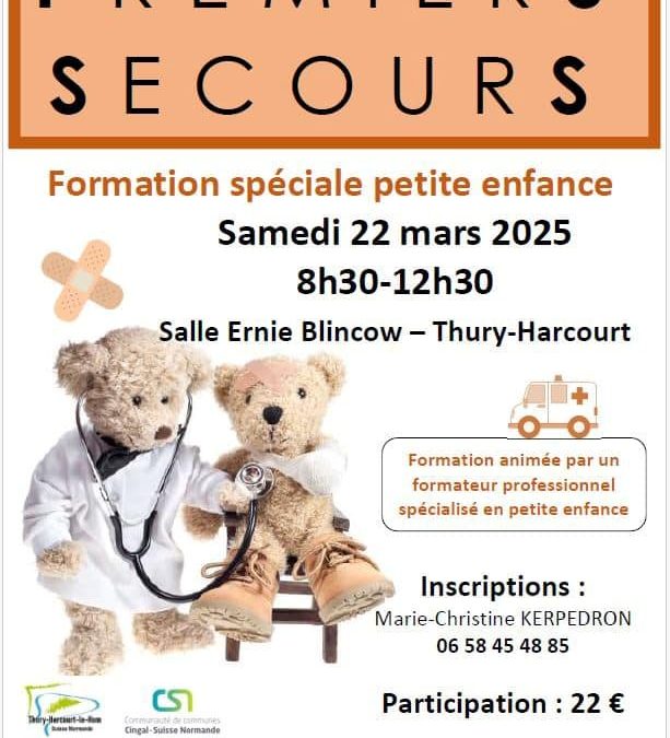Formation aux gestes de premiers secours spécial petite-enfance