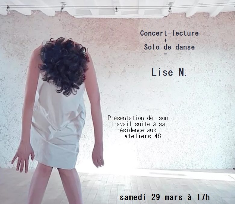 Concert-lecture et solo de danse le samedi 29 mars 2025 à Clécy