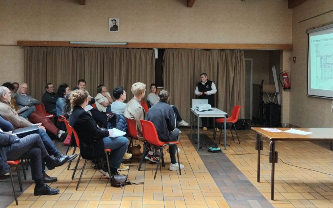 Retour sur la réunion de producteurs locaux visant à fournir la future cuisine de proximité