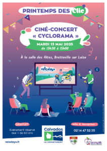 Printemps des CLIC 2025 : ciné concert le mardi 13 mai 2025 à Bretteville-sur-Laize