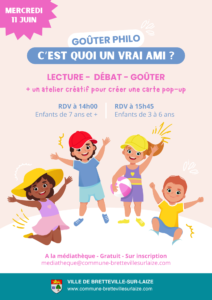 Animation goûter philo à Bretteville-sur-Laize