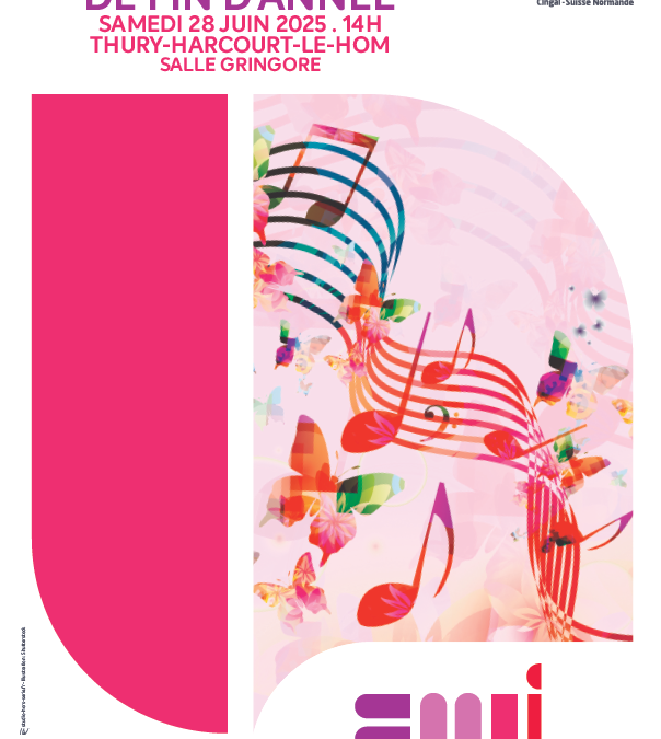 Concert de fin d’année de l’École de Musique Intercommunale