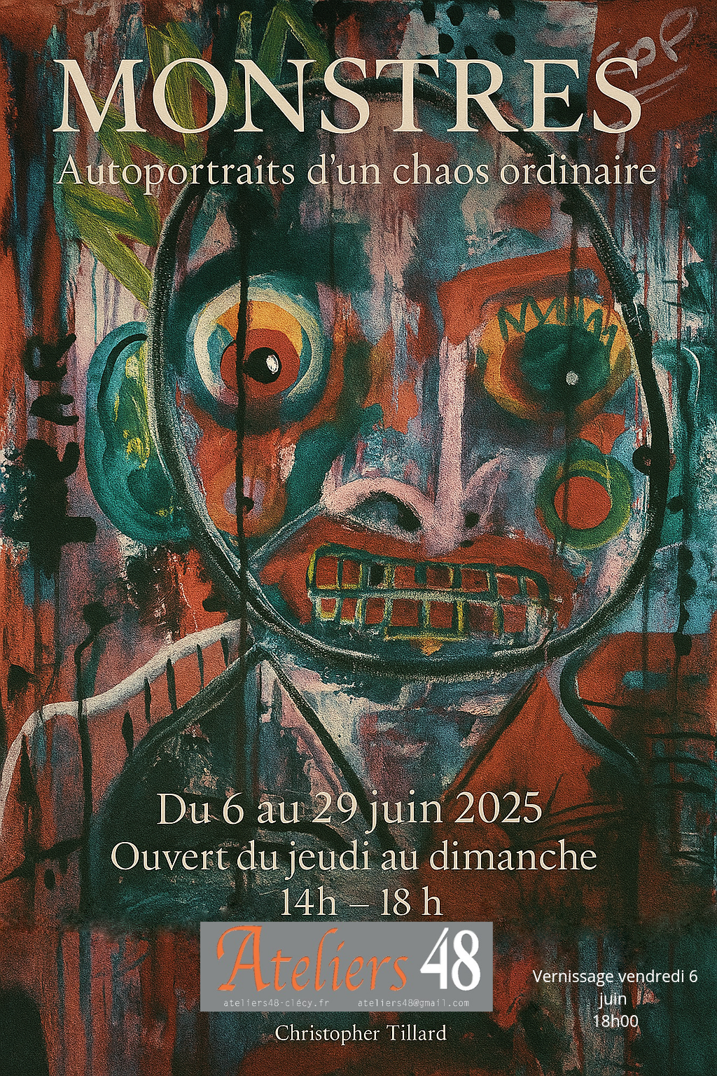 Exposition “MONSTRES – Autoportraits d’un chaos ordinaire” à Clécy