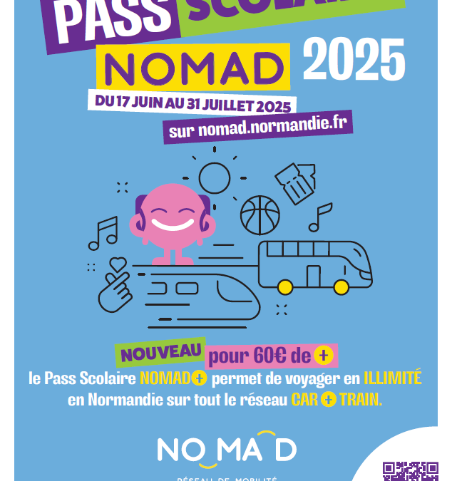 Pass scolaire Nomad 2025