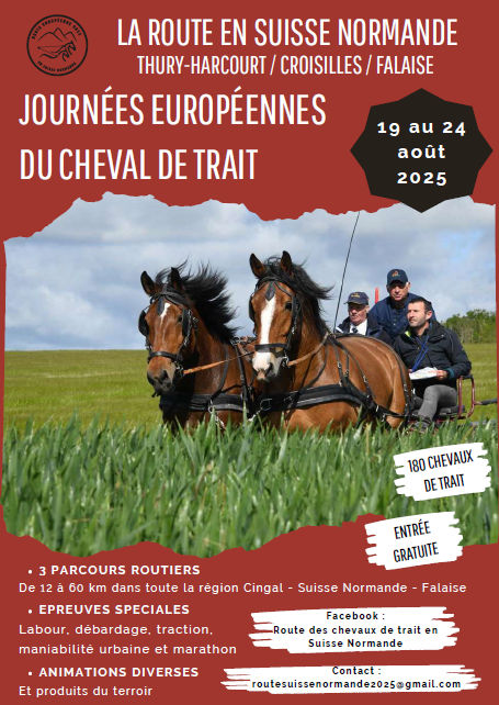 Journées européennes du cheval de trait à partir du 19 août
