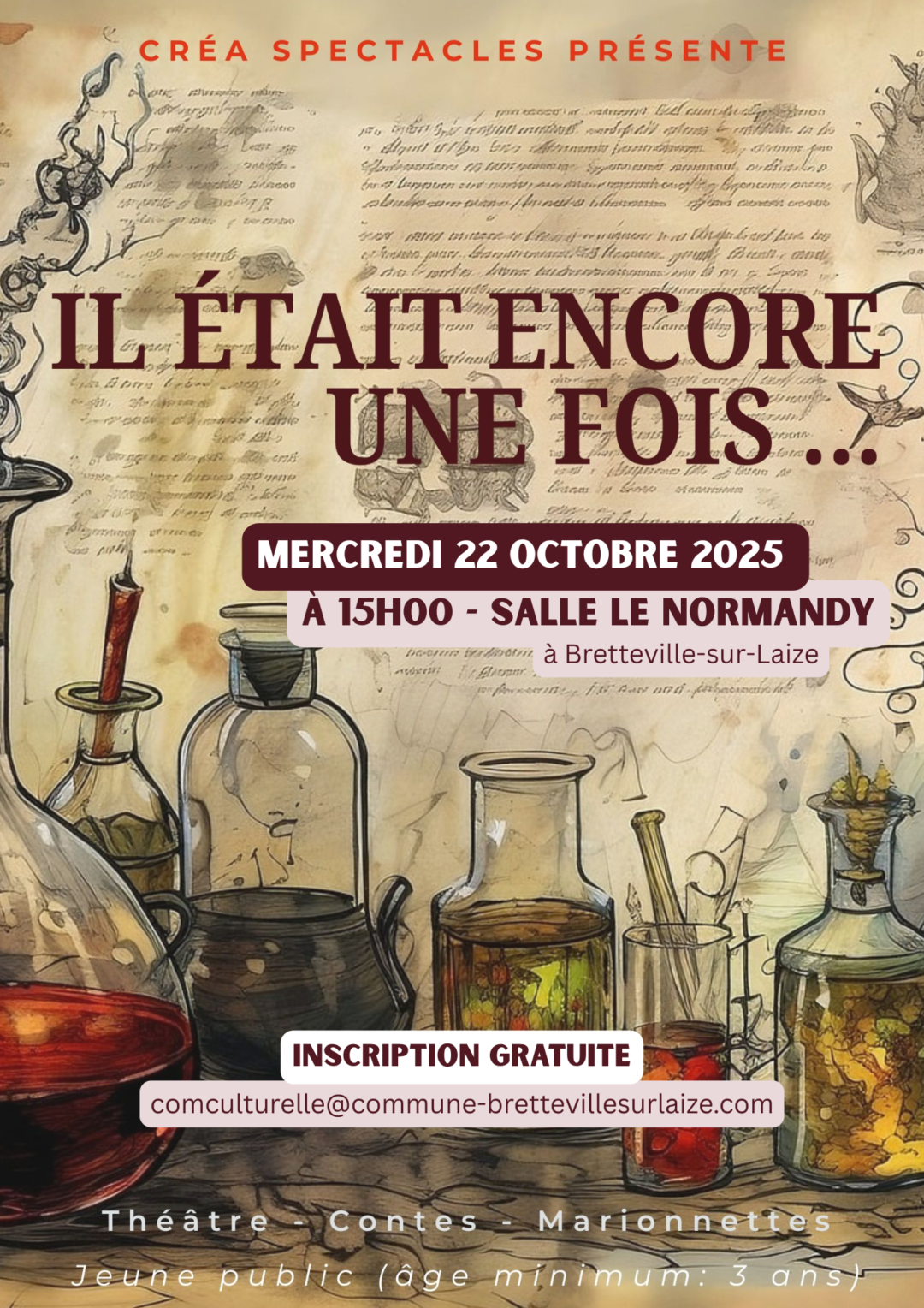 » Spectacle “il était encore une fois…”