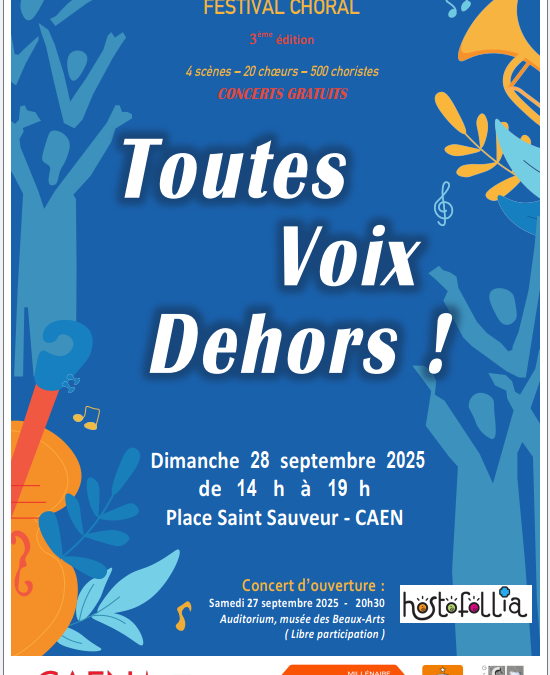 Festival Toutes Voix Dehors – 3ᵉ édition