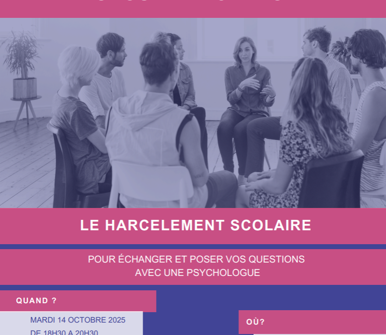 Échangeons sur le Harcèlement scolaire