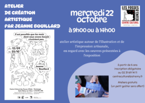 Initiez-vous à l’illustration et à l’impression artisanale au Centre Culturel des Fosses d’Enfer