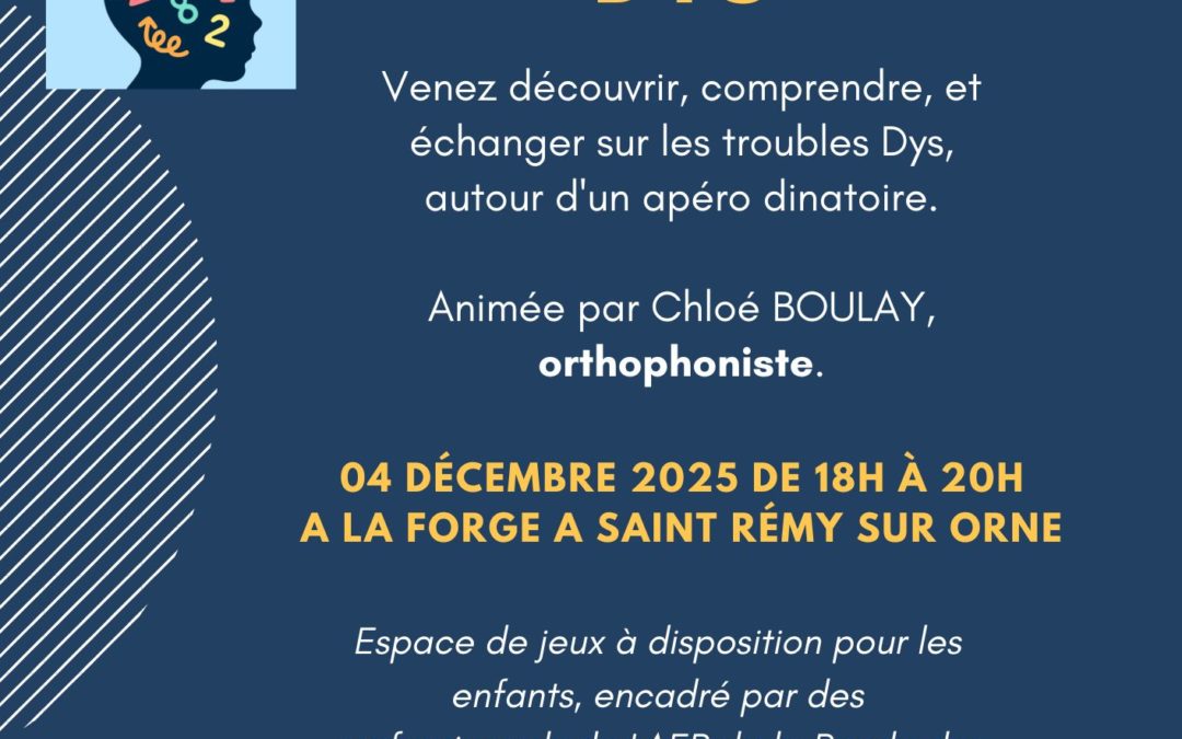 Apéro conférence le jeudi 4 décembre 2025 à Saint-Rémy-sur-Orne