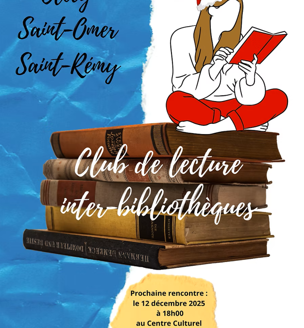 Club de lecture interbibliothèques le vendredi 12 décembre à 18h