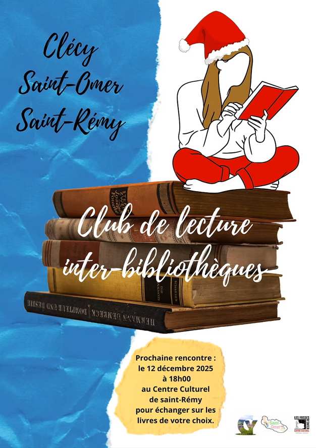 Club de lecture interbibliothèques le vendredi 12 décembre à 18h