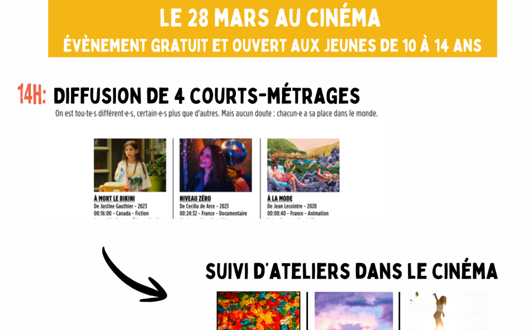 Fête du court-métrage “Trouver sa Place”