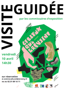Visite guidée à trois voix de l’exposition « Celleux qui creusent » – Centre culturel des Fosses d’Enfer
