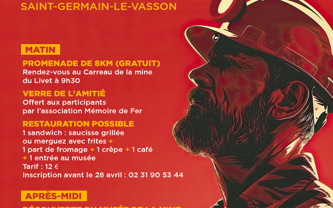 Journée de la Mine et des Mineurs le 1er mai à Saint-Germain-le-Vasson