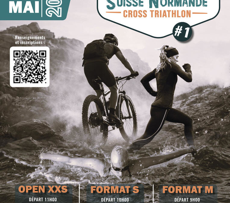 1ère édition du Suisse Normande Cross Triathlon : dimanche 31 mai 2026