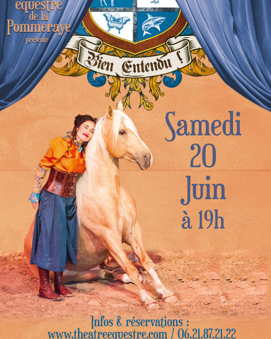 Spectacle jeune public « Bien entendu ! » au théâtre équestre de la Pommeraye