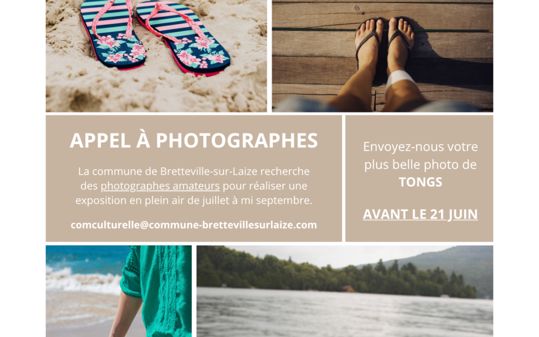 Appel à photographe jusqu’au dimanche 21 juin