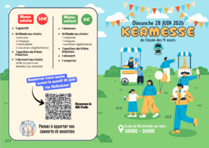 Invitation au spectacle de fin d’année de l’école des 4 Vents à Bretteville-sur-Laize