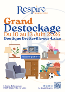 Respire Ressourcerie : Grand Déstockage